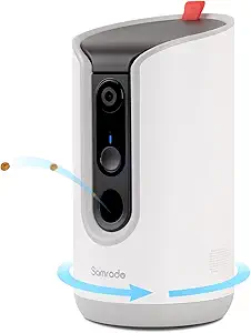 2K Pet Camera with Phone App - 360° View, 5G & 2.4G WiFi Two-Way Audio Dog Camera with Treat Dispenser Security Pet Camera for Dogs Remote Pet Monitoring