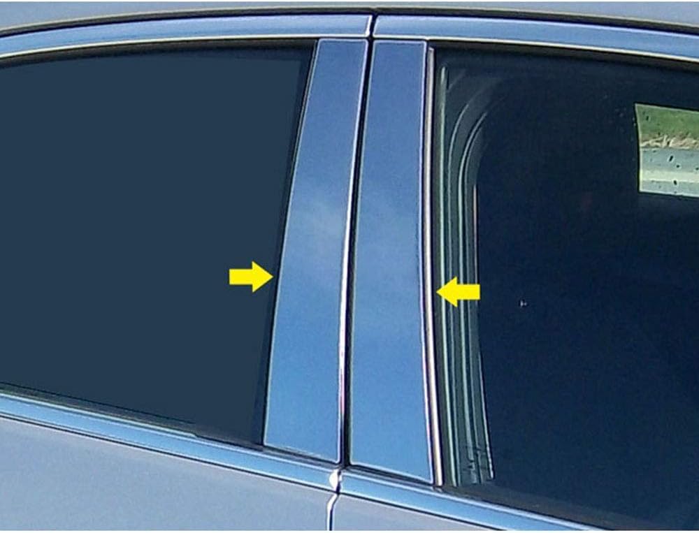 4pc. Chrome Pillar Post Trim fits ATS 2013-2018