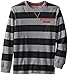 Tommy Hilfiger Big Boys' Long Sleeve Kyle Striped Crewneck Shirt