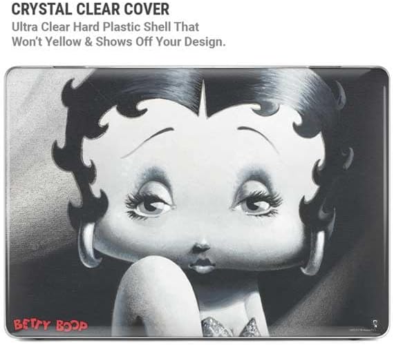 Skinit Laptop Case Plus Skin Compatible with MacBook Air 15in (2023) - Officially Licensed Betty Boop Black and White Design