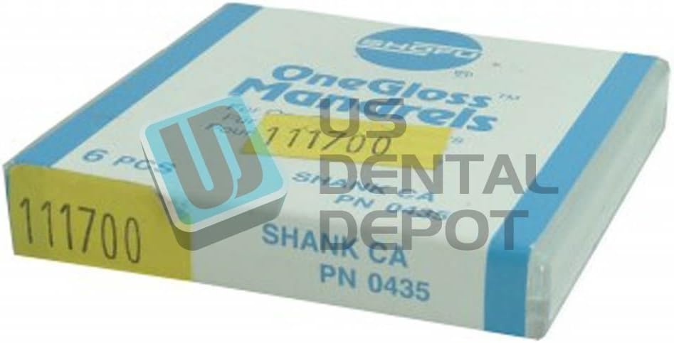 SHOFU - CA One Gloss Mandrel Ca 6pk -( #0435 ) 111700 Us Dental Depot