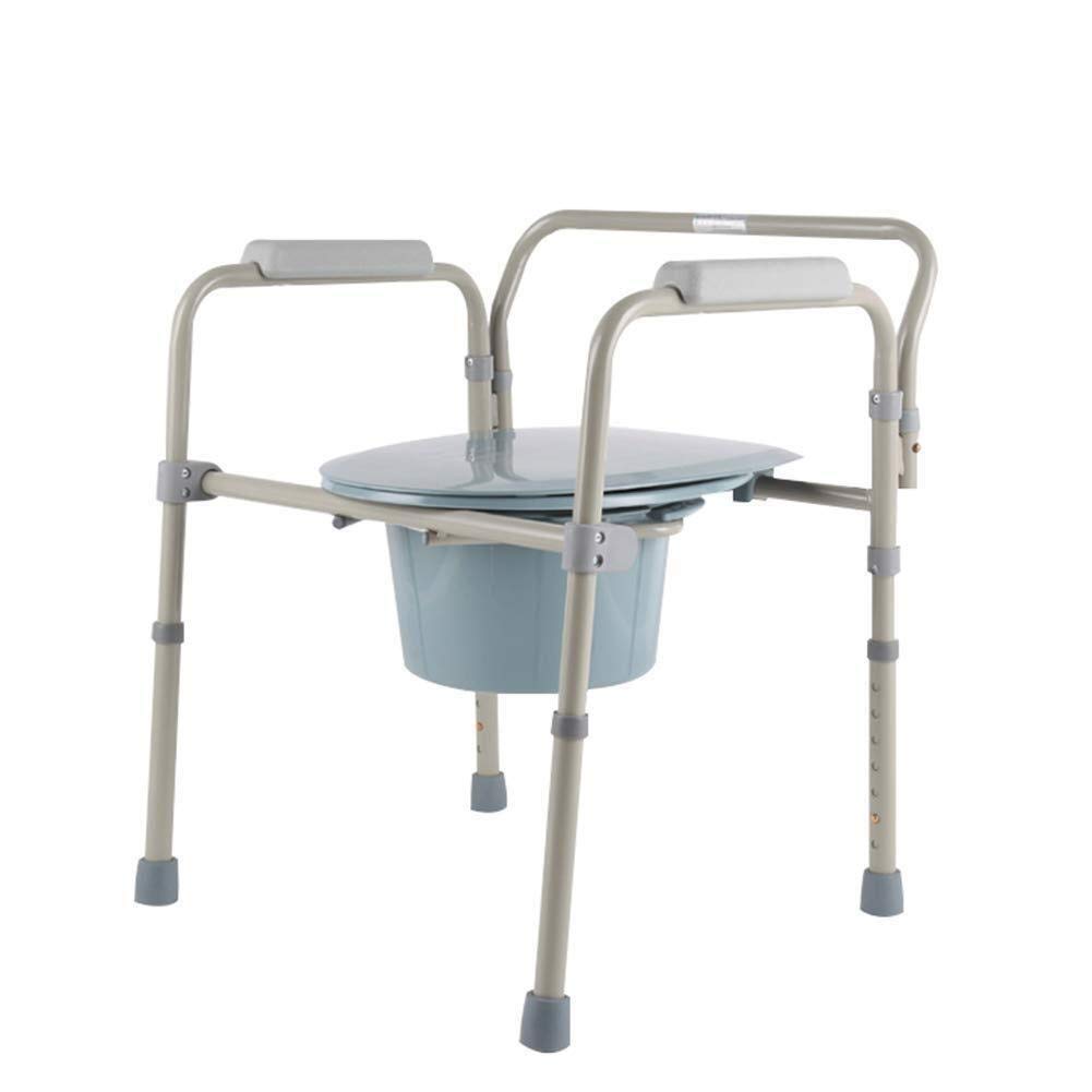 Sgabello da Doccia, Sedile da Doccia, Sedile per WC Regolabile, Sedia Comoda Indipendente, Cuscino per Vasino Portatile per Anziani