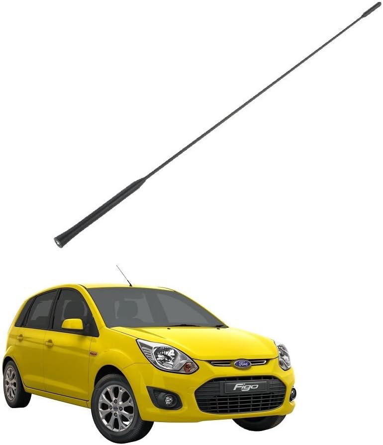Car Roof Antenna Aerial AM/FM Radio Signal Only Replacement Rod Compatiable with Ford Figo T-1