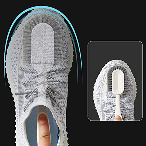 JINGYAN Brosses à Chaussures Soft-bristled Shoe Brush Multifunctional Household Appliance Washing(White) – vue 5
