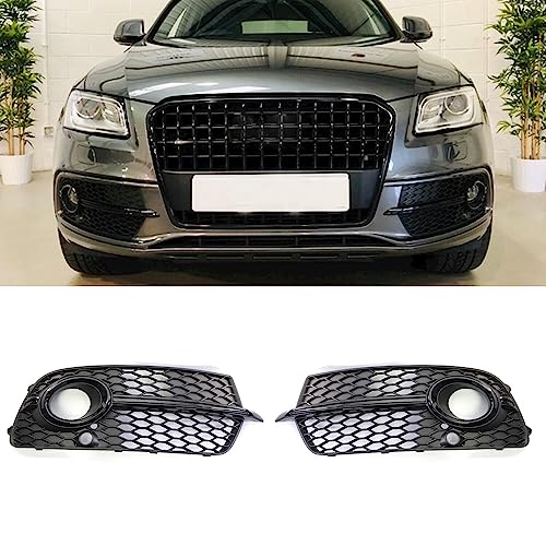 Paire de grilles d'aération pour pare-chocs avant idéale pour trajets de vacances en Q5