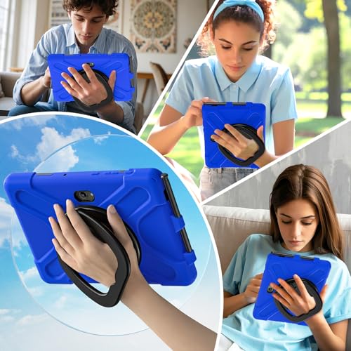 Coque antichoc Tab Active4 Pro 10.1 protège écran anti casse bleu - 3