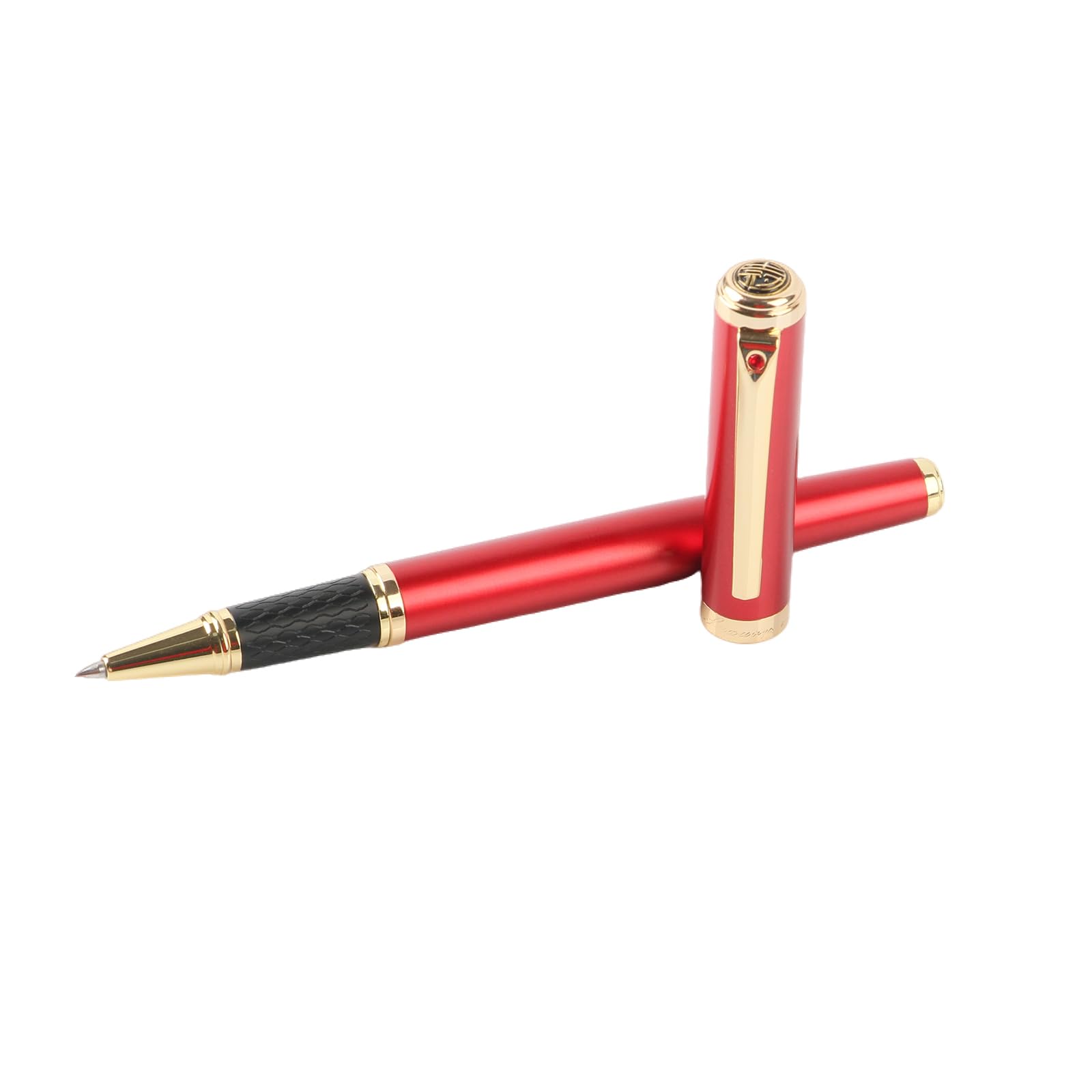 Amazon | Urhomefull 高級ボールペン レッド | 水性ボールペン