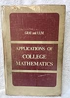 Applications of College Mathematics B00KYPV5NW Book Cover