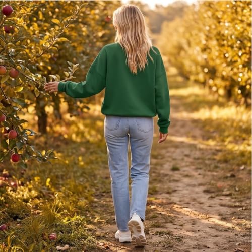 Zip Up Hoodie Women Oversized School Fleece Long Sleeve Sweatshirt - image 8