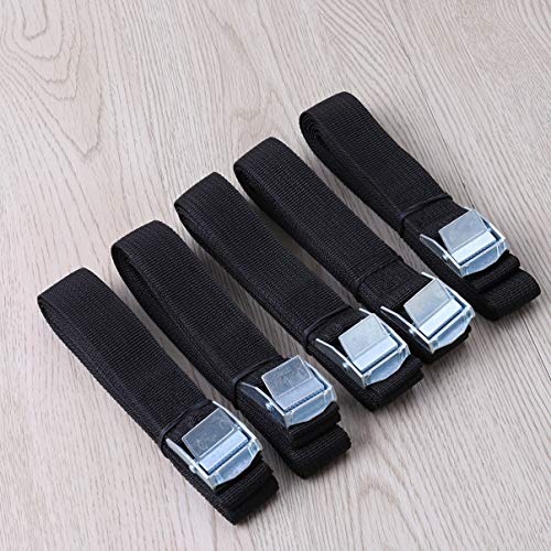 CLISPEED 10 Pcs Cintas de AmarraÃ§Ã£o Fivela de Cam Amarrar Tiras para Motocicletas Equipamentos de