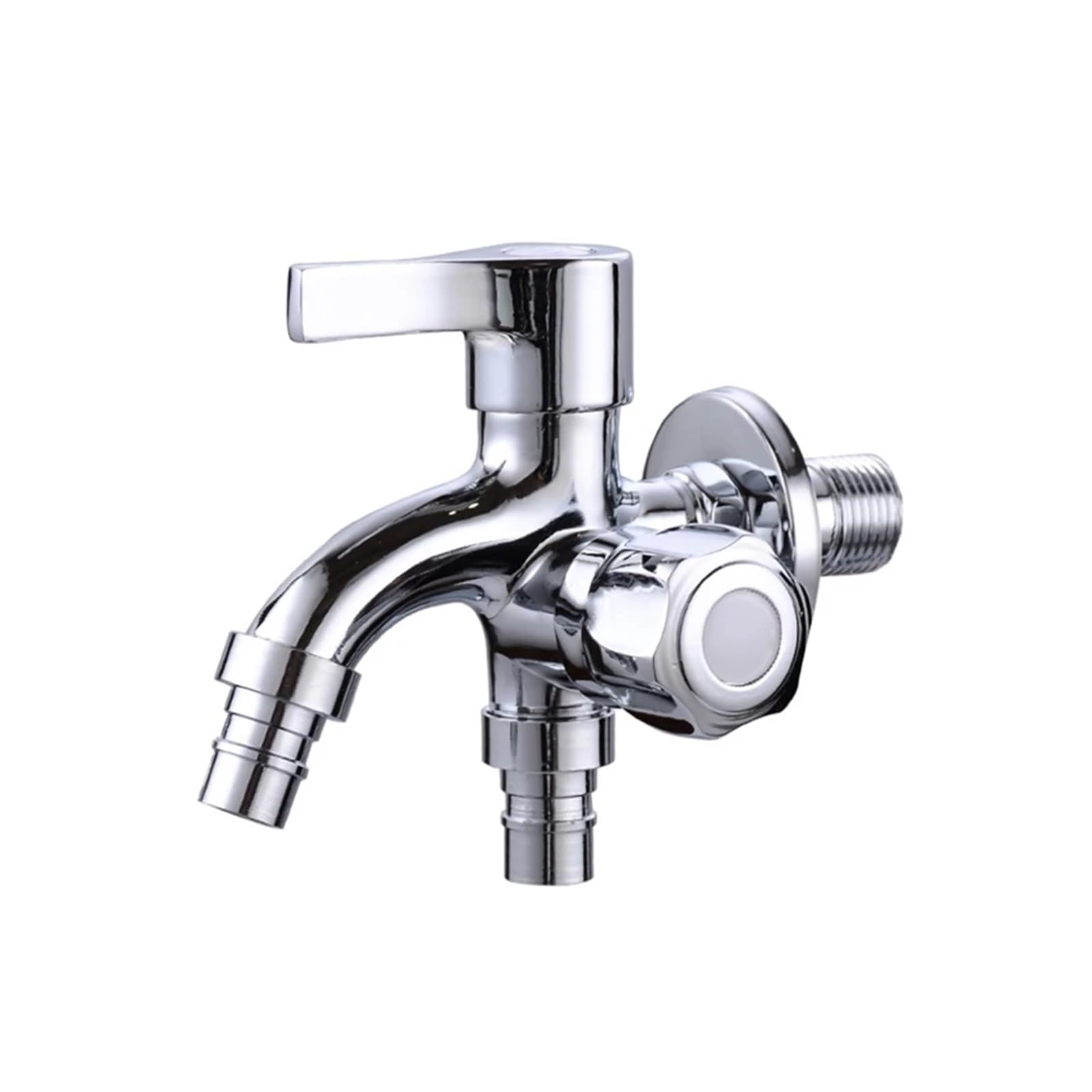 Robinet de machine à laver double G1/2 pour optimiser l'espace buanderie
