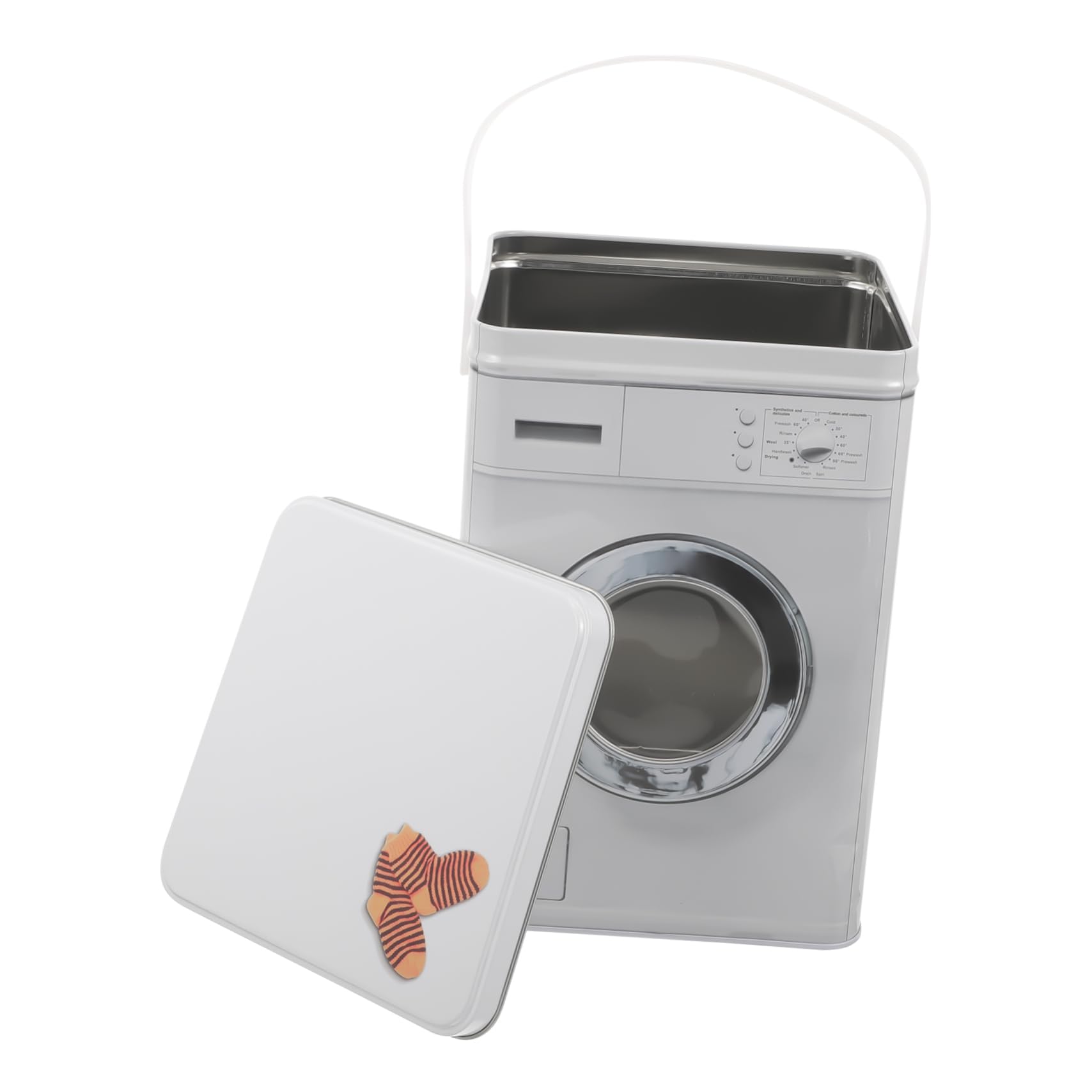 Récipient portable pour poudre à laver hermétique et compact COLLBATH gris