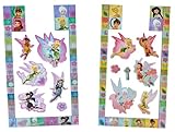 Größe Tinkerbell groß circa 4 cm breit und 4,5 cm hoch - die Lieferung der Motive erfolgt immer bunt sortiert
