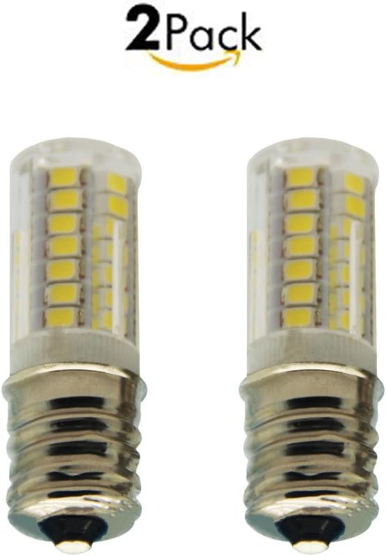 E17 LED Bulb By Oumart, Low Power Consumption,110V 5W Daylight White With 6000K, Pack of 2 Units