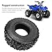 Keenso Tire, Hand Truck Wheels Car Tires Auto Tires 19x7-8 19x7x8 Tire Explosion Proof Rubber Slip ATV Tire Universal for Go Kart Cart