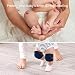ABirdon 3 Pares Rodilleras para Gatear, Rodillera Bebe Gateo Respirable Ajustable Antideslizantes...