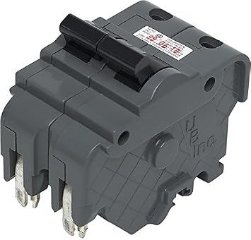UBIF240N-New Federal Pacific Electric Stab-Lok NA240 Replacement. Two Pole 40 Amp Thick Series Manufactured By Connecticut Electric , Gray