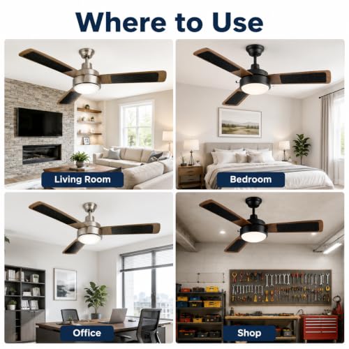 Image of Ceiling Fan Filters for Blades, Activated Coconut Shell Carbon Ceiling Fan Air Purifier Pads, Easily Sticks Unscented Air Filters for Common Household Contaminants-(Pack Of 3)