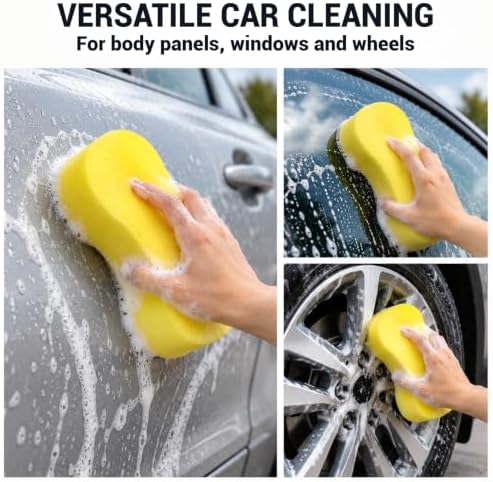 3PCS Car Wash Sponge, Extra Large Cleaning Sponge — 사진 6