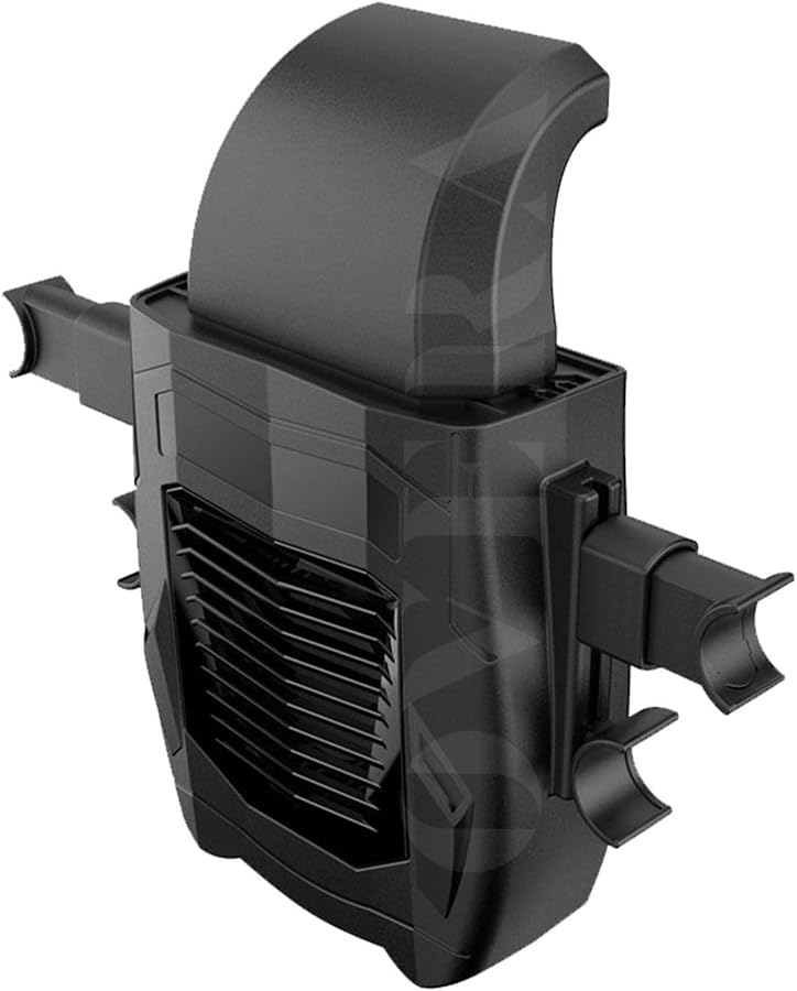 Image of Overa USB fan for car seats, 3-speed electric, ventilation, headrest, 3 Speed Adjustable USB Portable Car Seat Fan,
