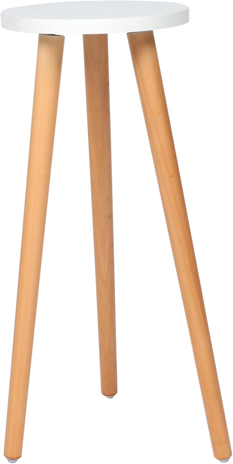 Wood Plant Stand for Indoor and Outdoor Use Detachable Flower Pot Holder for Balcony and Garden Height and Design