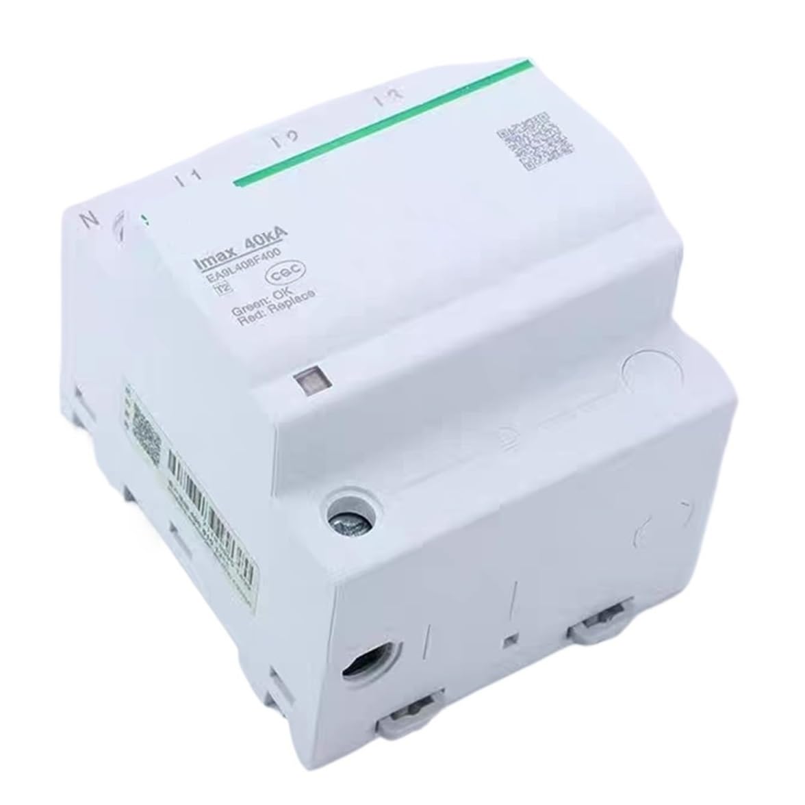 Protector contra sobretensiones EA9L Serie EA9L408F400 20KA 40KA 65KA 2P 4P Dispositivo de protección pararrayos SPD Protector contra Sobretensiones Doméstico(2P,65KA)