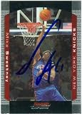 Michael Sweetney autographed Basketball Card (New York Knicks) 2004 Bowman Chrome #105