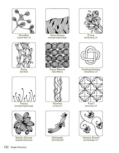 Zentangle(R) Dingbatz: Patterns & Projects for Dynamic Tangled Ornaments & Decorations (Design Originals) Learn How to Construct Fun Embellishments for Hand Lettering, Scrapbooking, & Art Journaling - Image 6