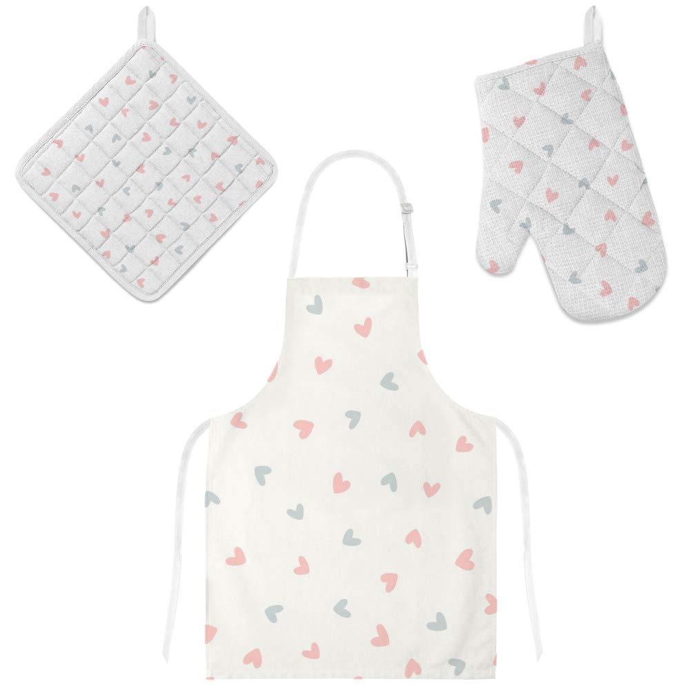 Tablier de cuisine et accessoires de four colorés : le coffret idéal pour amateurs de cuisine
