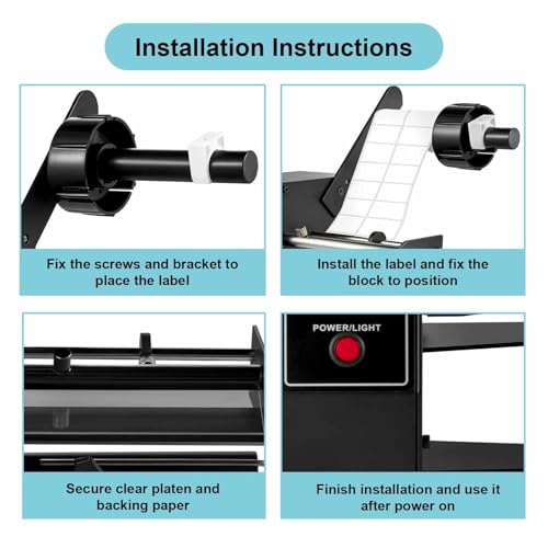 Machine de séparation d'étiquettes à largeur réglable 4-140 mm