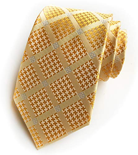 Classic Checks Striped Slim Tie