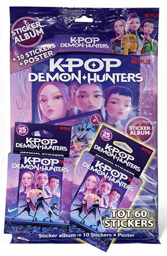 🎮 IDEALE PER INIZIARE LA COLLEZIONE 🎮 Perfetto per iniziare o ampliare la raccolta di figurine K-Pop Demon Hunters.