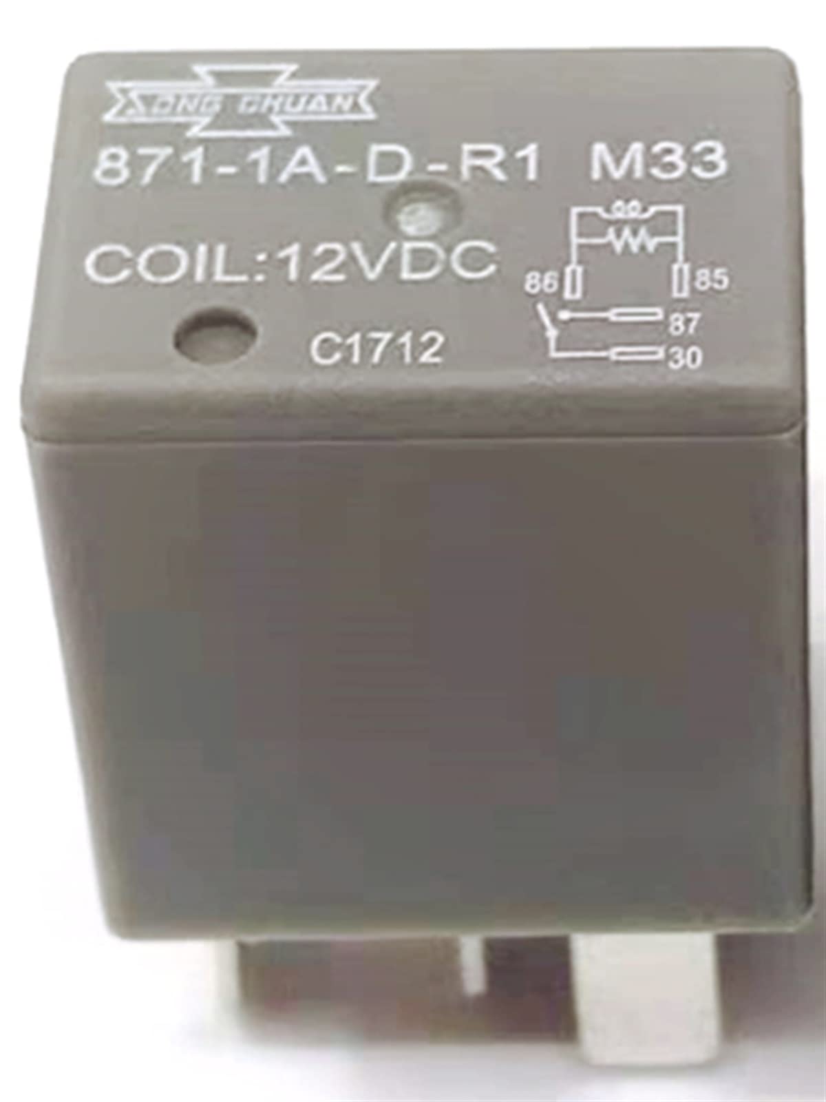 GJZIFGFWQ 5 PCS 871-1A-D-R1 M33 12VDC Relay