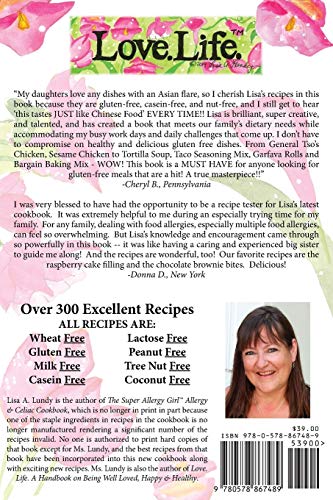 Love.Life. Allergy & Gluten Free Cookbook