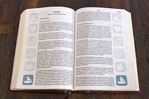 Rvr 1960 Biblia del Pescador Letra Grande, Caoba Símil Piel: Reina-Valera 1960 Biblia del Pescador c