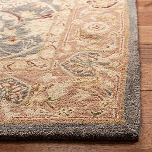 Tapete SAFAVIEH Anatolia 4x6 pies de lana hecho a mano miniatura 4