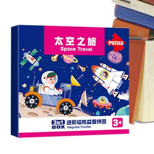 マグネット玩具 | おでかけおもちゃ 旅行ゲーム | マグネットゲーム 男の子女の子2歳3歳4歳5歳6歳 知育玩具 学習発育 - 就学前教育 幼稚園 車 飛行機 誕生日プレゼント