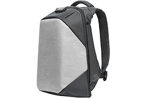 ClickPackPro Anti-Theft Travel Backpack with Laptop Sleeve, TSA Lock, USB Charging Port,...