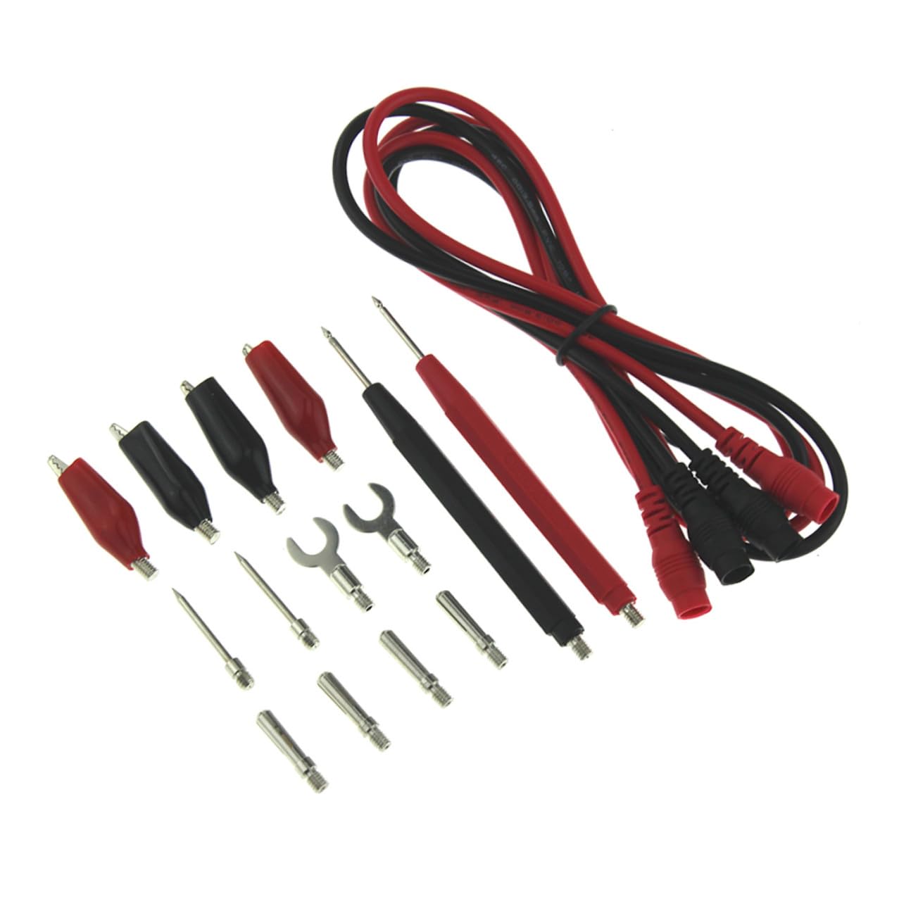 DOITOOL An8002 Digital Multimeter 6000 Counts Backlight Ac/dc Voltage Ammeter Ohm Tester Portable Electronic Measuring Instrument with Test Leads for Electrical Circuit Testing