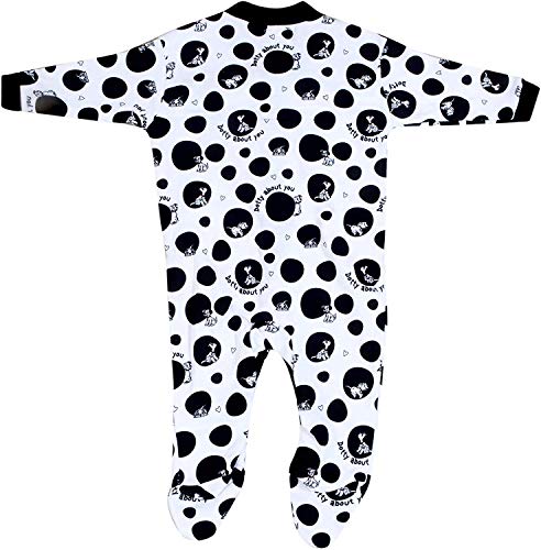 Image of My Baby Town Born Baby Multi-Color Long Sleeve Cotton Sleep Suit Romper for Kids, Boys and Girls