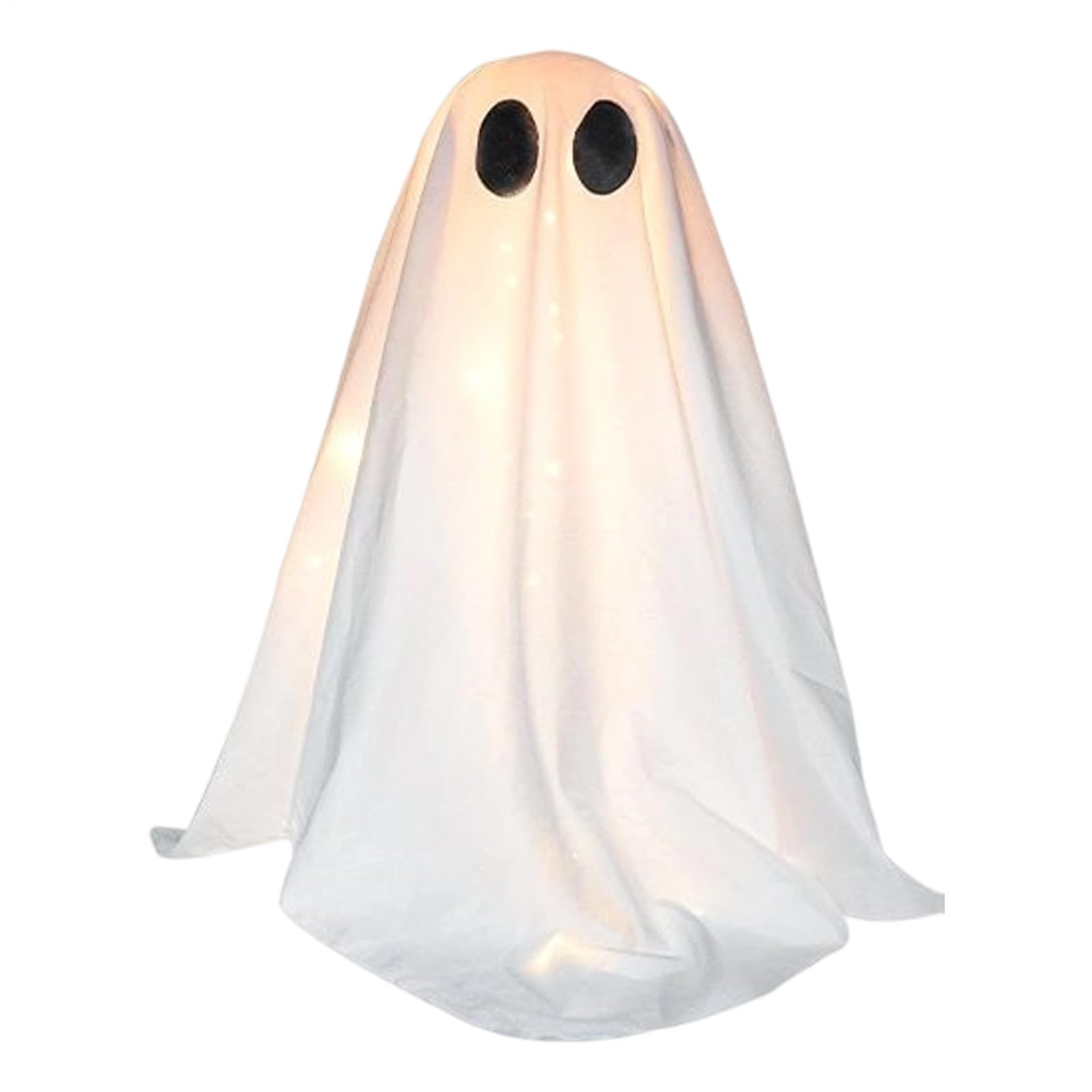 Fantôme d'Halloween pour illuminer le jardin sans prise électrique