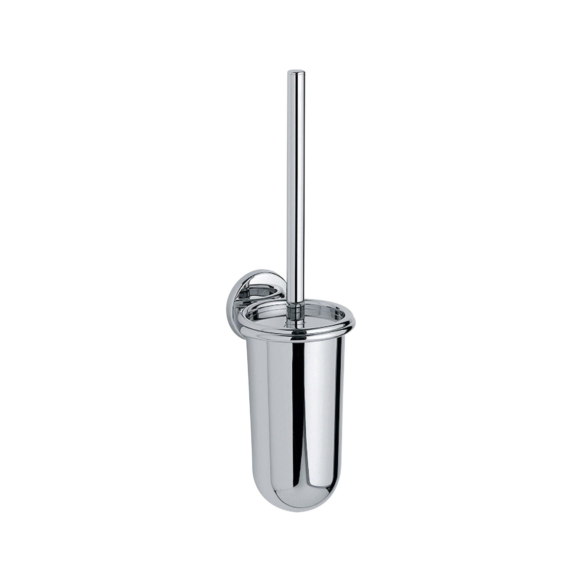 Inda a04140cr Portascopino a pared, plateado