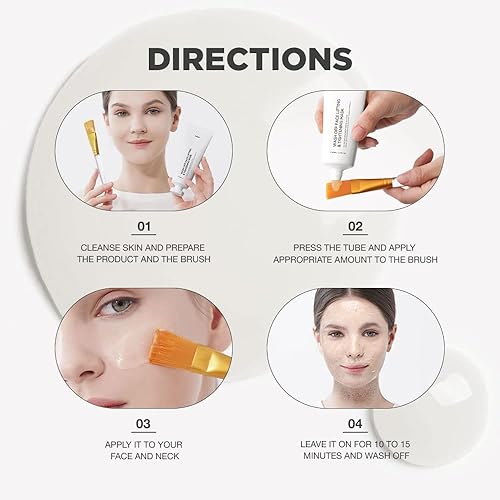 Miniatura 3 de Mascarilla facial para tensar y levantar la piel + suero facial avanzado de elevación y apriete + paquete de crema facial avanzada para