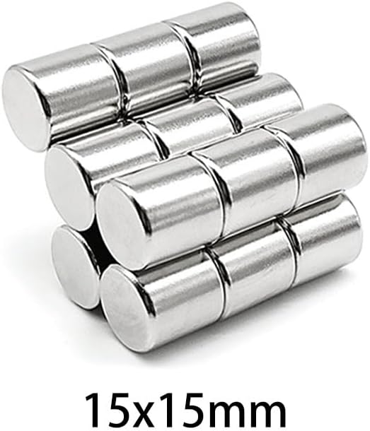2/5/10/15/20PCS 15x15 Neodymium Disc 15mm X 15mm Thick Round 15x15mm Permanent 15 * 15 mm magnet(15PCS)