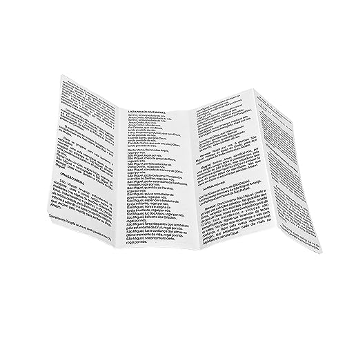 DIVINÁRIO ARTIGOS RELIGIOSOS - Terço de São Miguel Arcanjo Madeira com Novena e Guia do Terço do Com