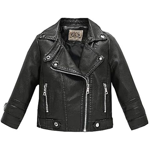 Veste en cuir LSHEL pour enfants Cover