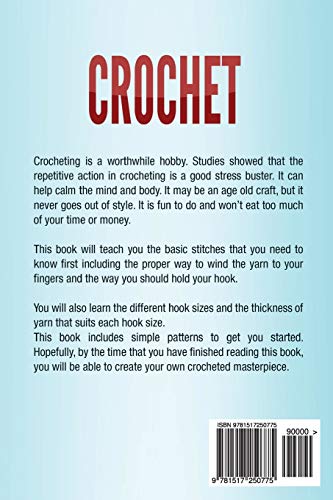 CROCHET: Crochet for Beginners: The Ultimate Step