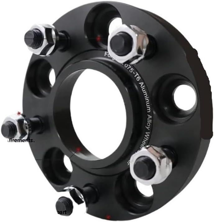 ホイールスペーサーシム ハブセントリックホイールスペーサー 5x115、71.6mmボア、14x1.5スタッド クライスラー用300