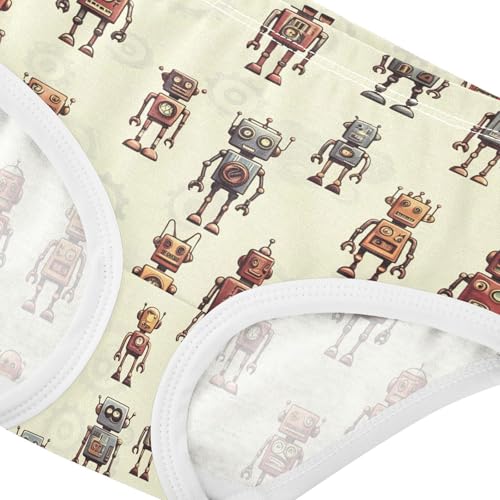 Robots Toddler Girls's Underwear 2T 202c16254