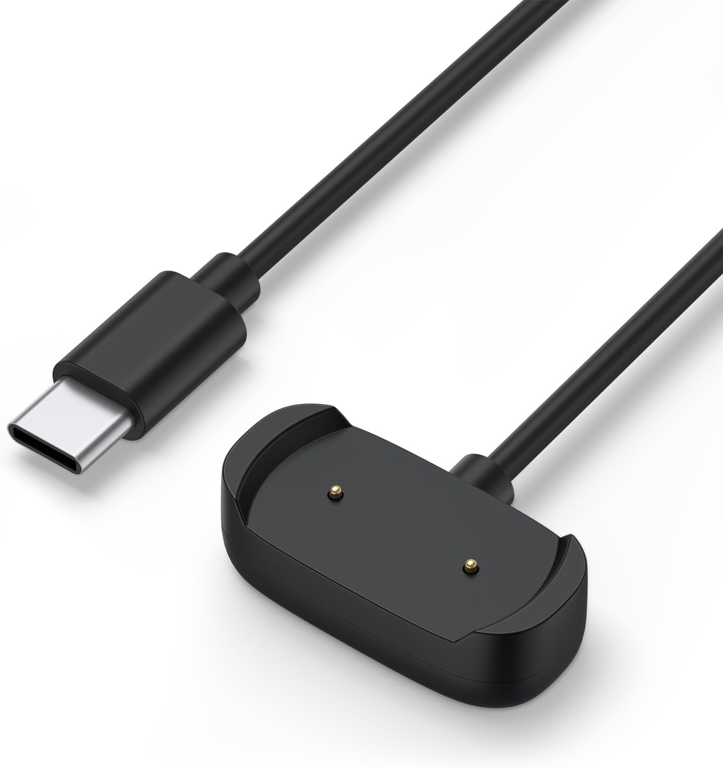 Tobfit Charger Cable Compatible for Amazfit GTS GTR T-Rex Fast Type C Charging Cable 3.3ft -100cm (Black)